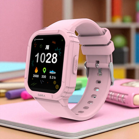 Reloj Inteligente Cubitt Jr. Para Niñas Rosado