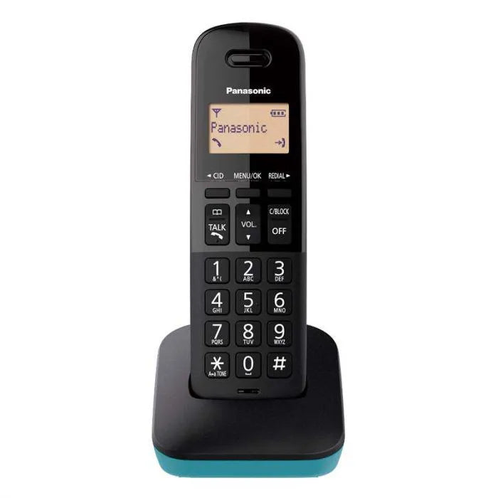 Teléfono Panasonic Inalámbrico/Azul