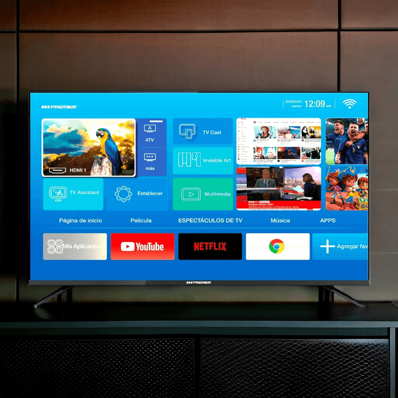 Televisor Premier 70Plg Smart Dvbt2