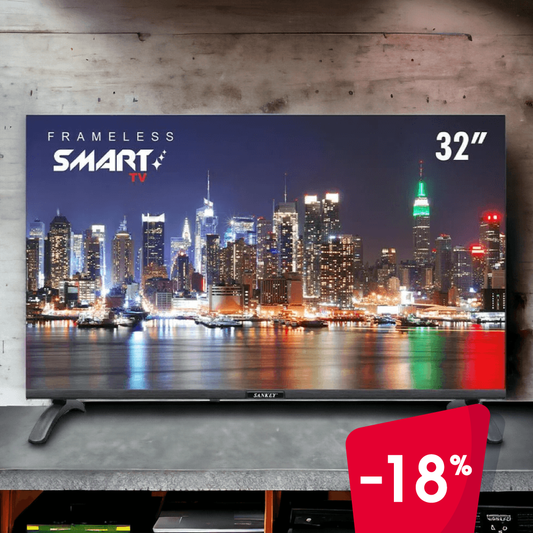 Televisor Led SANKEY Smart de 32" / CLED-32SDF6