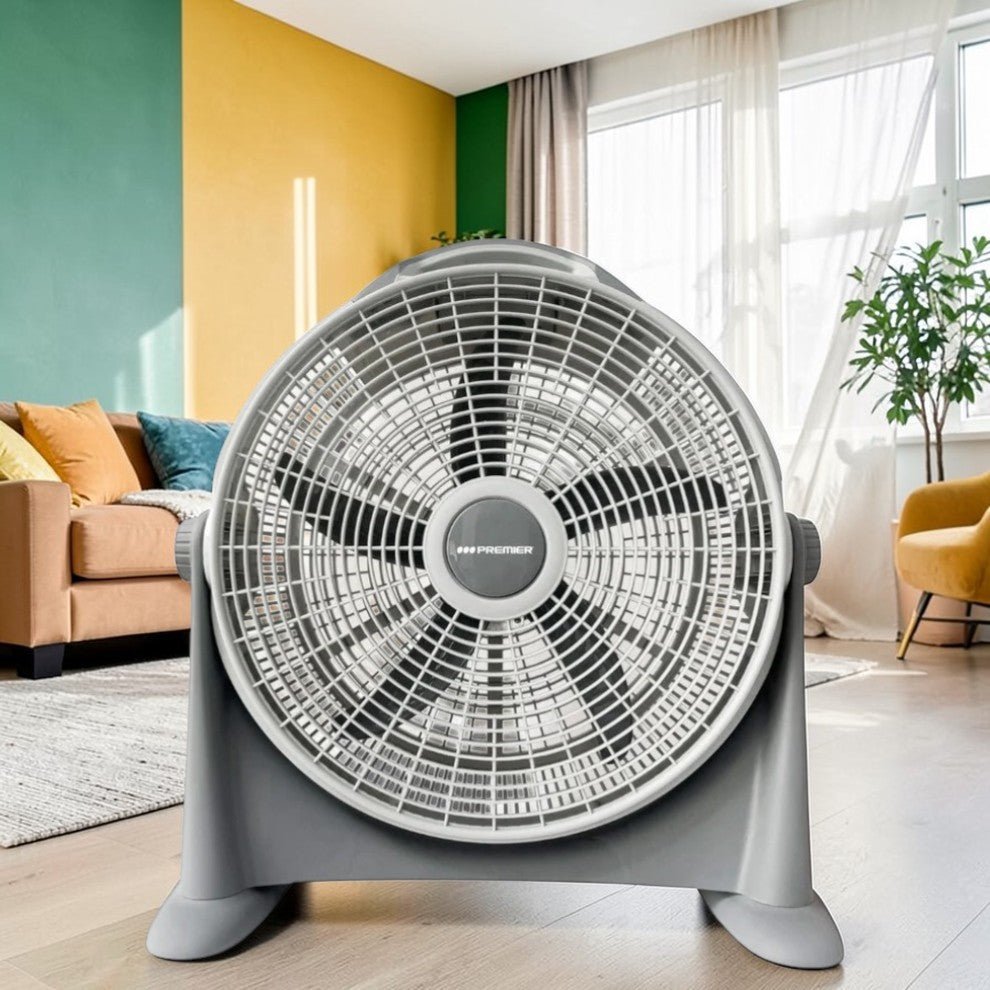 Abanico de Mesa Premier 20" / 3 Velocidades / Gris - Premier - Titan.com.pa - 7453064746798