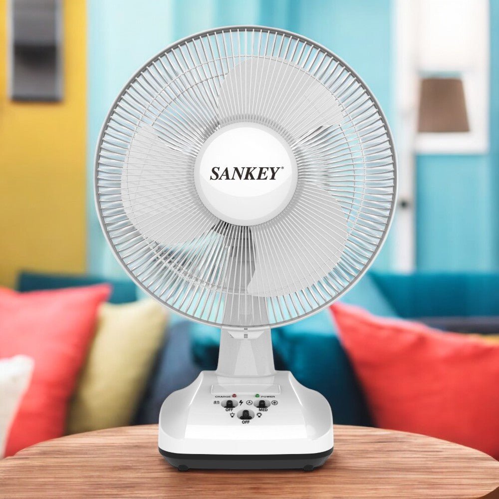 Abanico de Mesa Sankey de 12" / Recargable / FN - 12BAT20 - Sankey - Titan.com.pa - 7453118904082