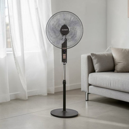 Abanico de Pedestal de 18" / Control Remoto / 3 Velocidades - Sankey - Titan.com.pa - 7453118906130