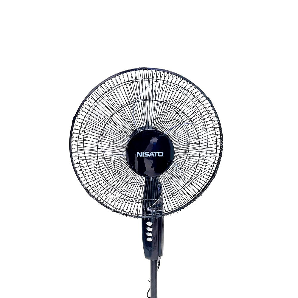 Abanico de Pedestal Nisato 16" - 3 Velocidades / Negro - Nisato - Titan.com.pa - 115200522709