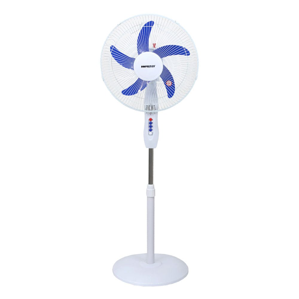 Abanico de Pedestal Premier de 16" - Azul