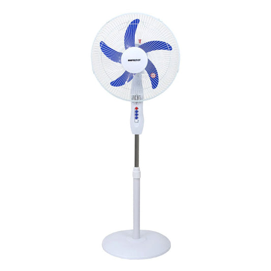 Abanico de Pedestal Premier de 16" - Azul
