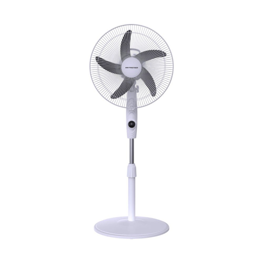 Abanico de Pedestal Premier de 16" / Recargable / Negro - Premier - Titan.com.pa - 7453064742080