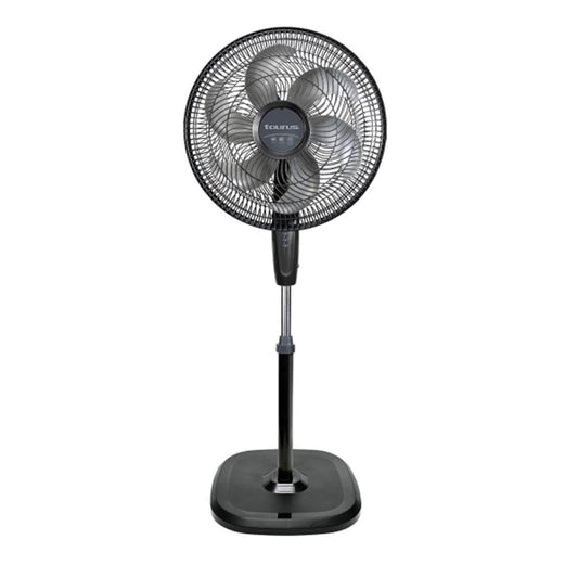 Abanico de Pedestal Taurus Silent Power Black de 18"