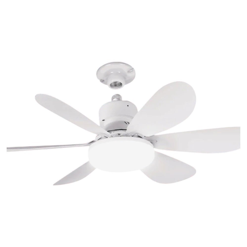 Abanico de Techo 20" Carbone Socket E27 /6 Aspas - Carbone - Titan.com.pa - 7452999796281