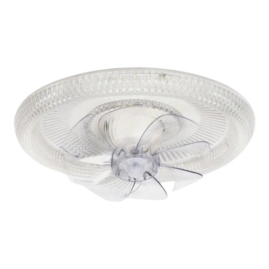 Abanico de techo Sankey de 18 pulgadas con luz LED integrada.
