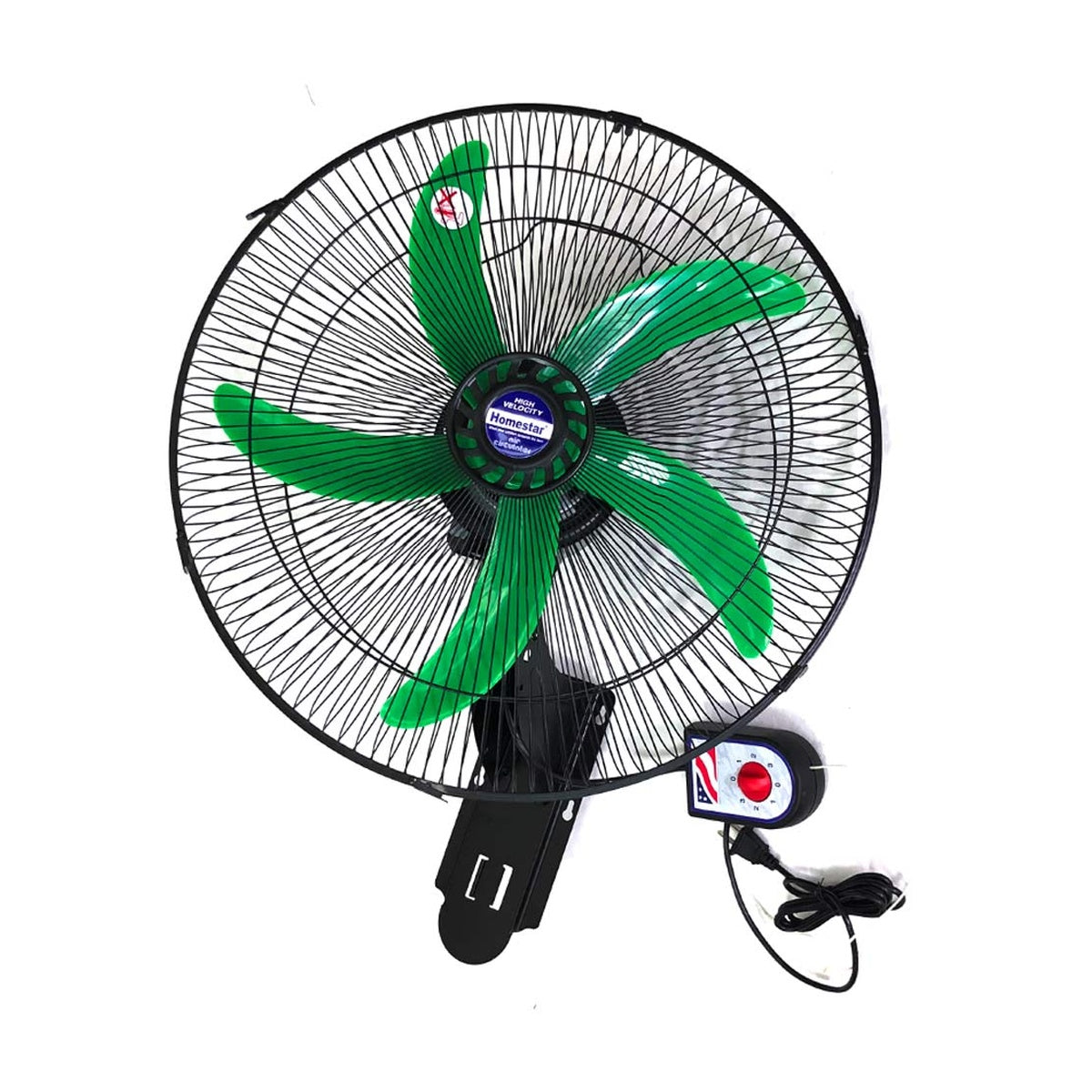 Abanico de Pared 18" Pulgadas 110V Verde con Control - HOME - 11042463