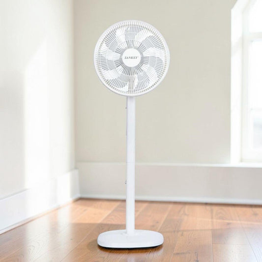 Abanico Pedestal 16" Sankey Blanco - Sankey - Titan.com.pa - 7453013518513