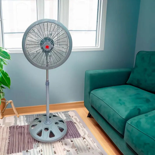 Abanico Pedestal Home Elegance 18" Plastico Gris - Home Elegance - Titan.com.pa - 2100000085064