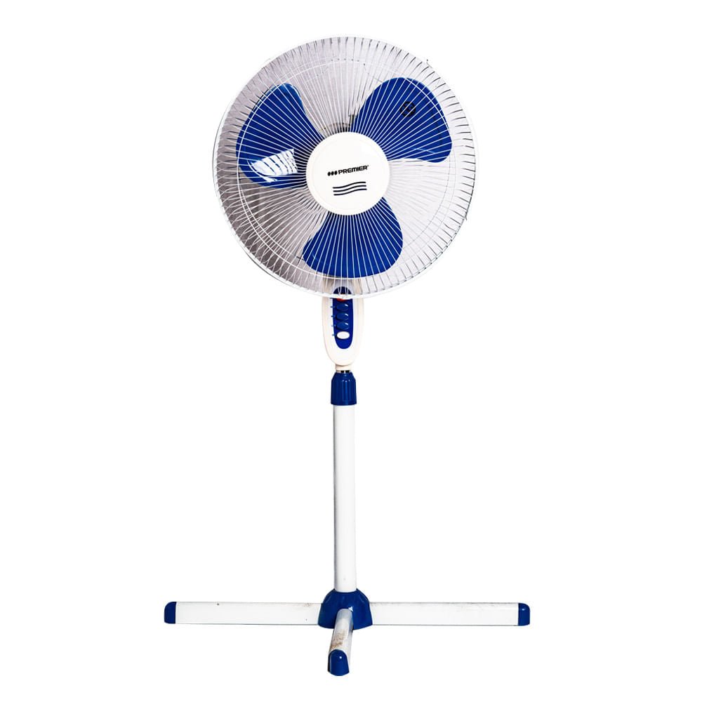Abanico Pedestal Premier 16" Azul