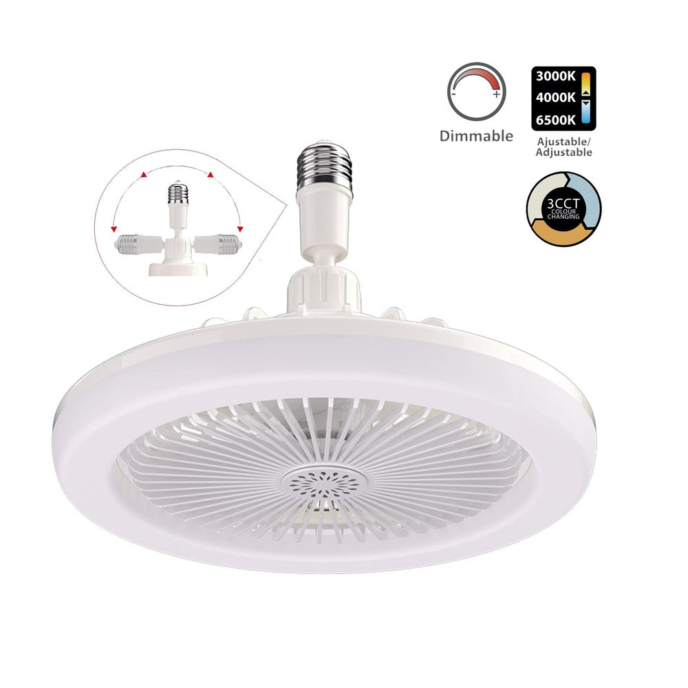 Abanico de Techo LED Kasalight Blanco CCT Regulable - KASALIGHT - 11013848