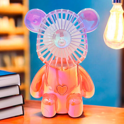 Abanico de mesa recargable USB Home Elegance en colores surtidos