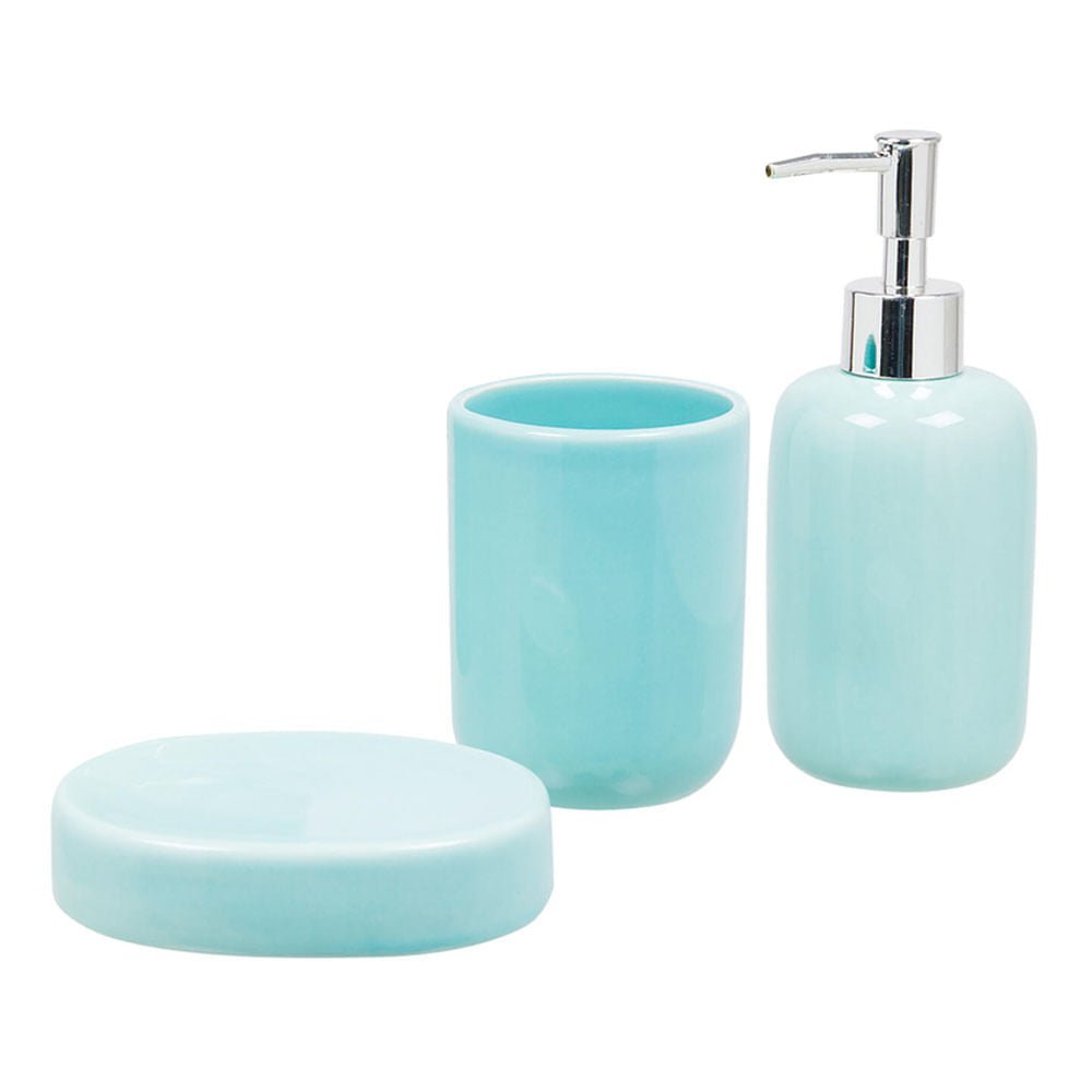 Accesorio de Baño Simple Home de Cerámica 4 Piezas
