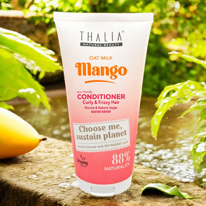 Acondicionador Especial Thalia Con Leche de Avena y Mango (150ML) Para Cabello Rizado - Thalia - Titan.com.pa - 8684225890275