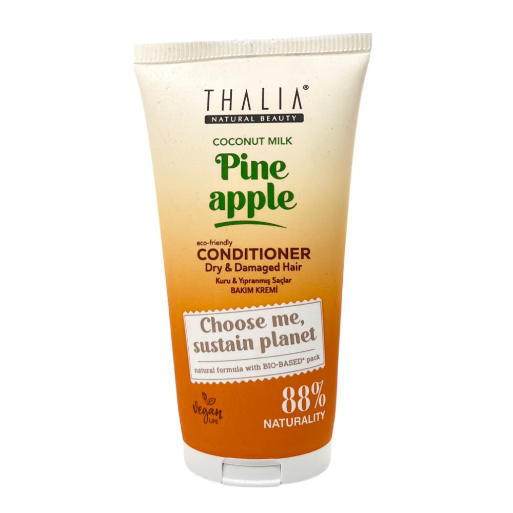 Acondicionador Especial Thalia Para Cabello Seco Y Dañado Con Extracto de Piña & Coco (150ML) - Thalia - Titan.com.pa - 8684225890312