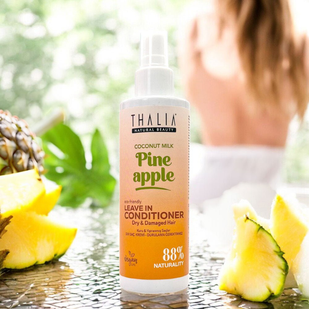 Acondicionador Líquido Capilar Thalia Para Cabello Seco Y Dañado Con Extracto de Piña & Coco - Thalia - Titan.com.pa - 8684225890305