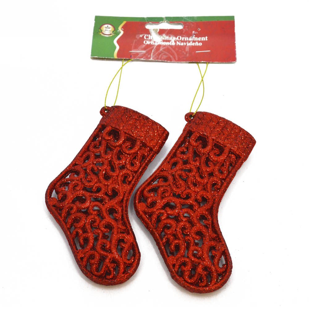 Adorno de Navidad Miró Christmas Bota 2 Piezas