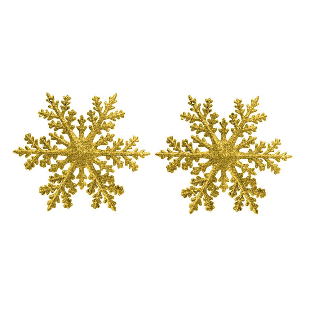 Adorno de Navidad Miró Christmas Copo de Nieve 2 Piezas