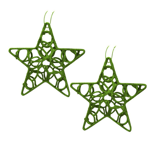 Adorno de Navidad Miró Christmas Estrella 2 Piezas