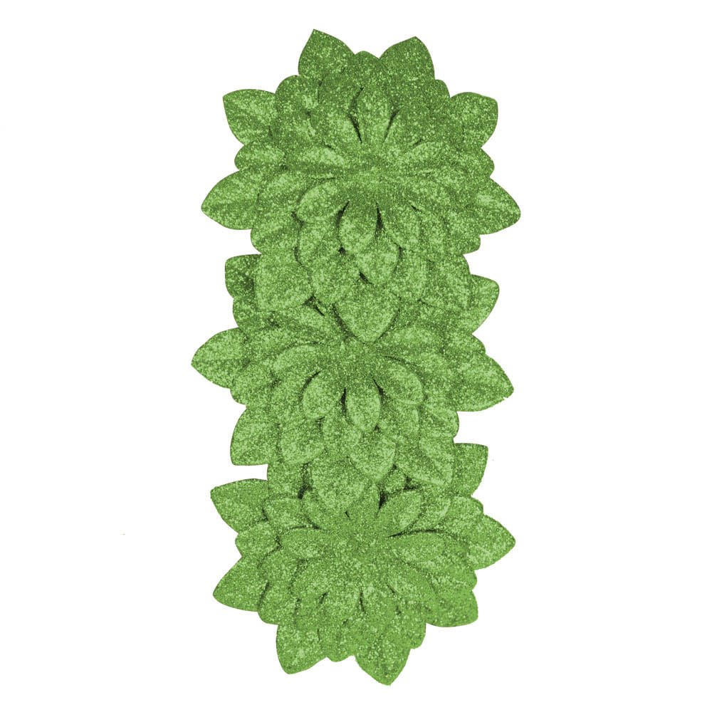 Adorno de Navidad Miró Christmas Flores 3 Piezas