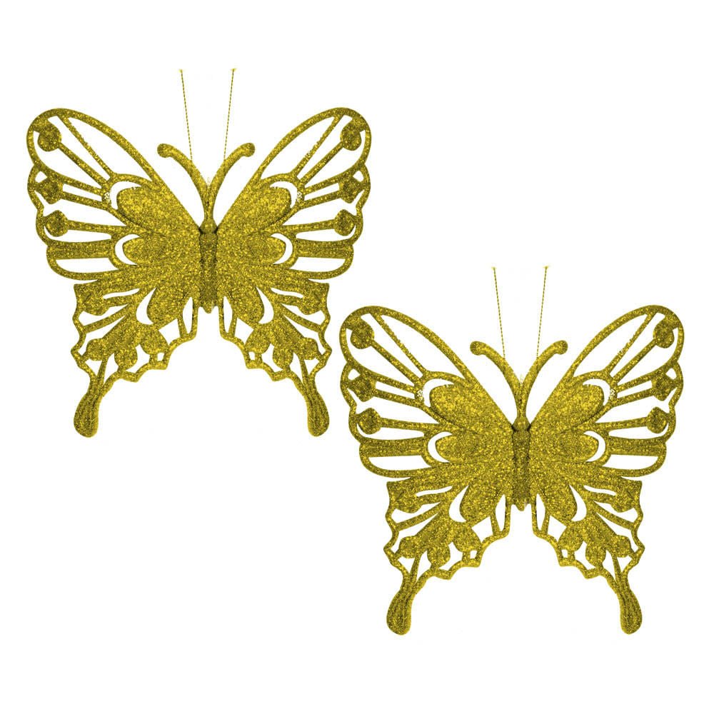 Adorno de Navidad Miró Christmas Mariposa 2 Piezas