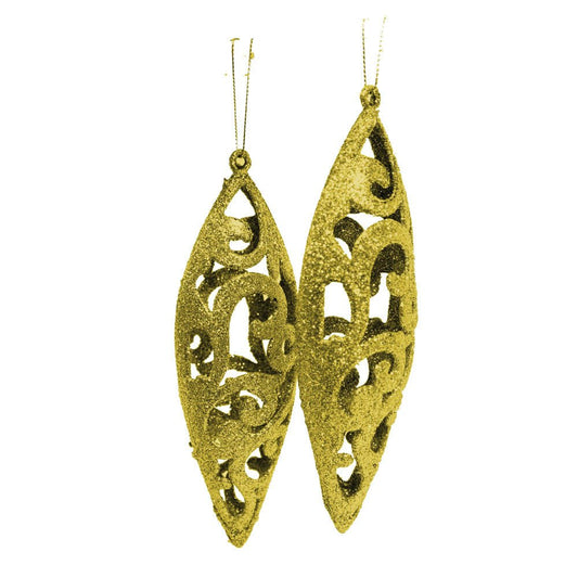 Adorno de Navidad Miró Christmas Ovalado 2 Piezas