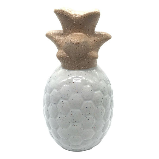 Adorno Decorativo Concept Life Piña de Cerámica 9.5" Blanca