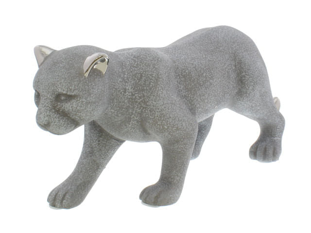 Adorno Leopardo Decore de Cerámica 28 cm