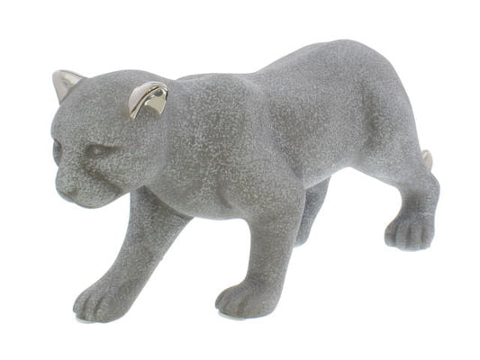 Adorno Leopardo Decore de Cerámica 28 cm