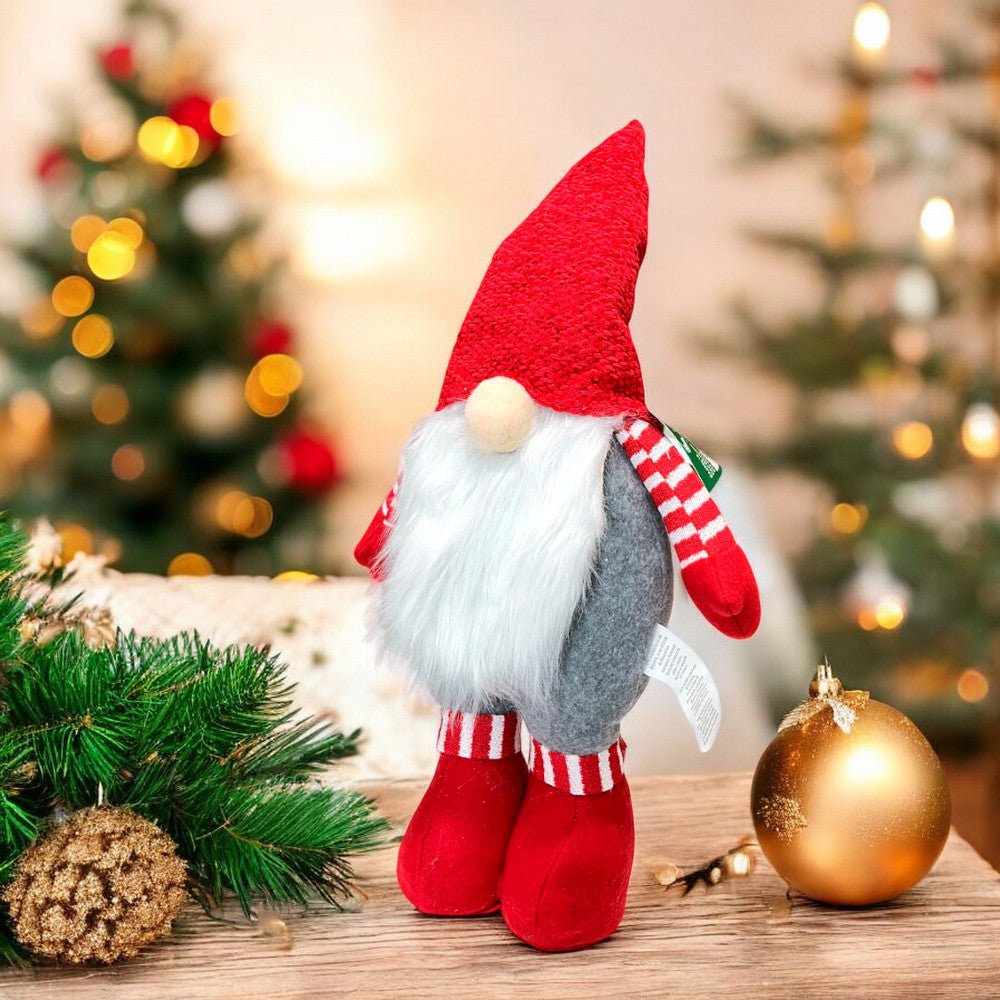 Adorno Navideña Gnomo De Pie De 40 Cm Rojo/ Blanco - CHRISTMAS ELEGANCE - Titan.com.pa - 2100000752645