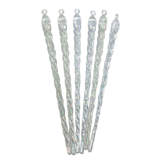 Adorno Navideño Miro Christmas de Lágrimas Tornasol 6 Piezas
