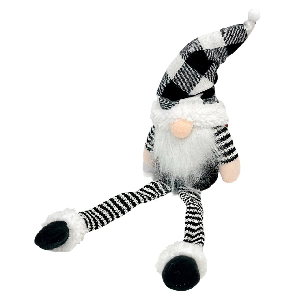 Adorno Navideño Nomo Sentado / 34 cm / B - N / Maranelo Christmas - Maranelo Christmas - Titan.com.pa - 7453125173976