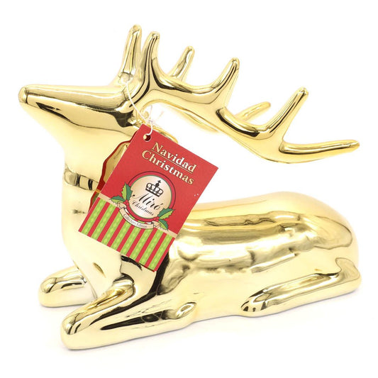 Adorno Reno de Navidad Miró Christmas de Cerámica 3 cm