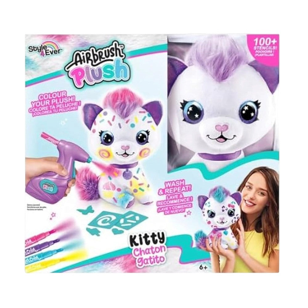 Peluche Gato - Airbrush - Surtido