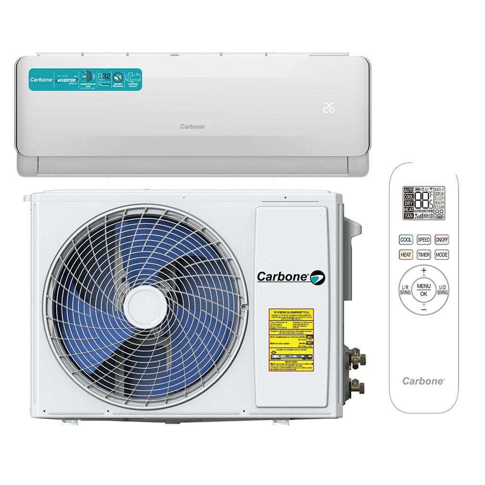 Aire Acondicionado Carbone Split Invert 24000 BTU