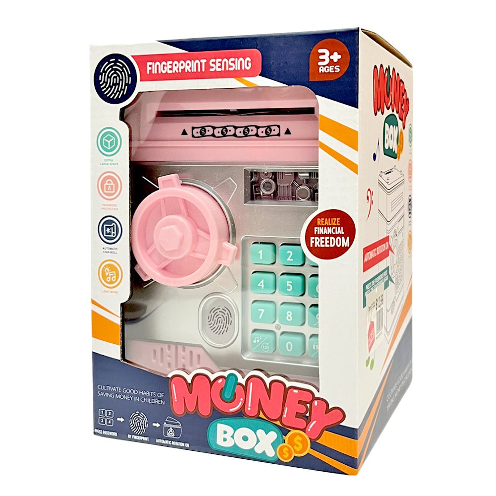 Alcancía Caja Fuerte Para Monedas Y Billetes Infantil - Home Elegance - Titan.com.pa - 2100000168514