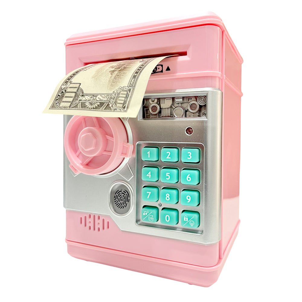 Alcancía Caja Fuerte Para Monedas Y Billetes Infantil - Home Elegance - Titan.com.pa - 2100000168514