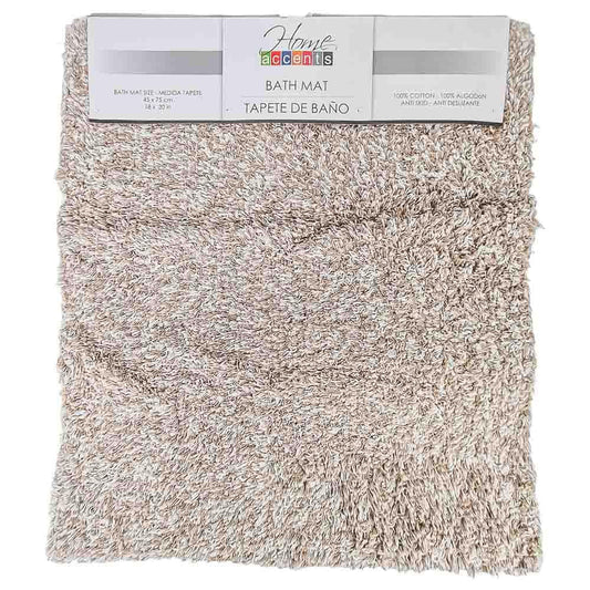 Alfombra de Baño Home Accents de 45 cm x 75 cm - Beige Oscuro