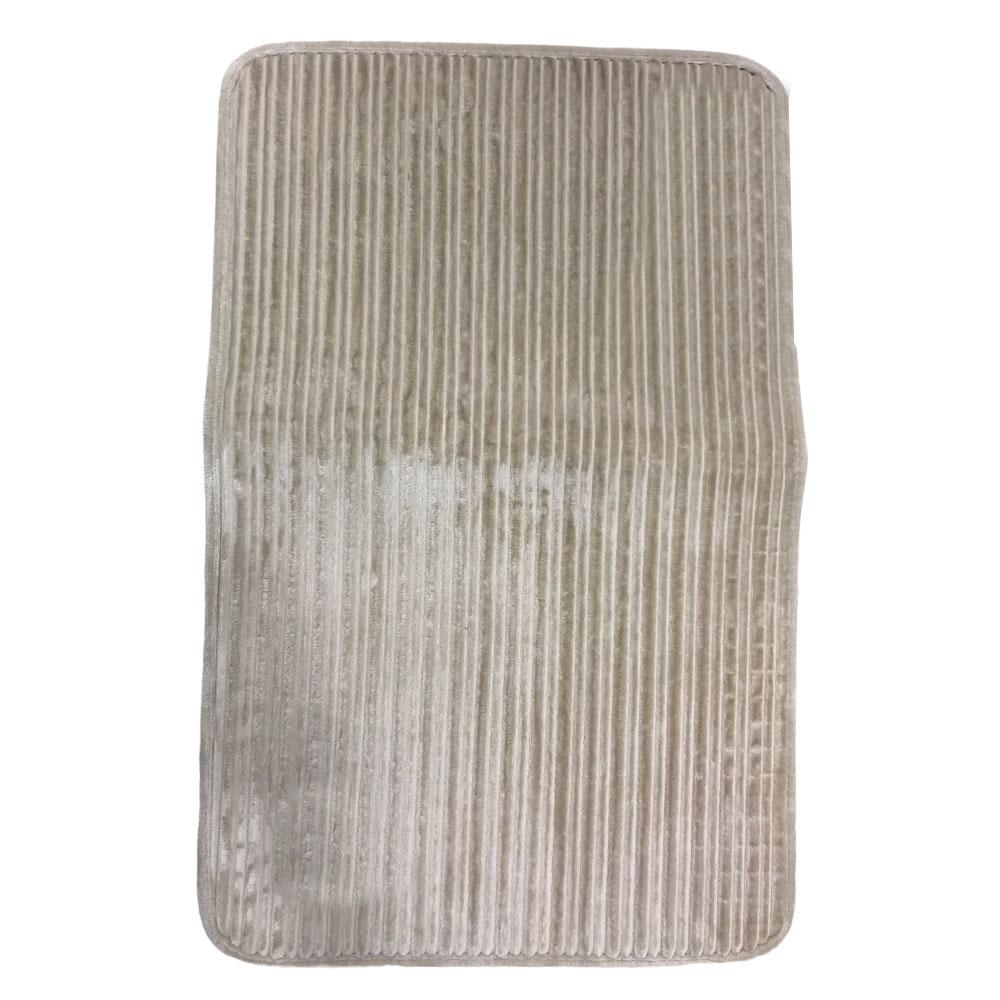Alfombra de Baño Parkview Textiles de Memory Foam 20" x 32" - Beige