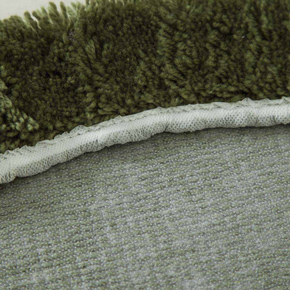 Alfombra De Baño Rt Designer 3 Piezas - Verde oliva oscuro
