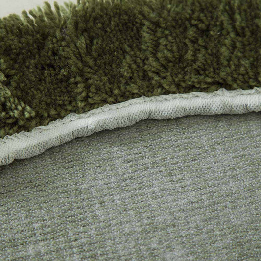 Alfombra De Baño Rt Designer 3 Piezas - Verde oliva oscuro