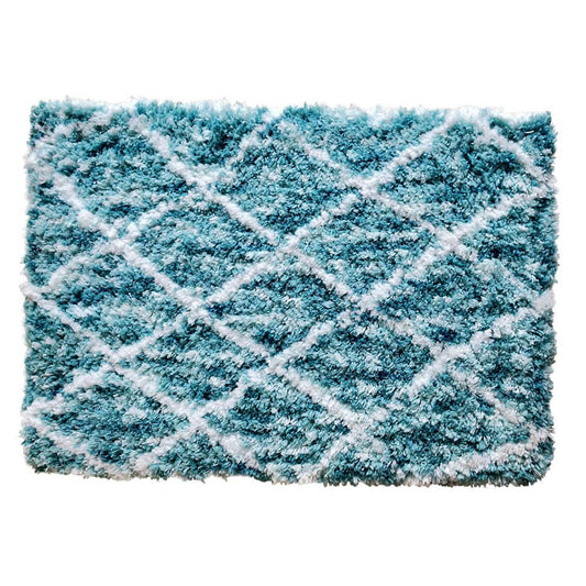 Alfombra Para Baño Rt Designer Lush 17" x 24" - Aguamarina Oscuro