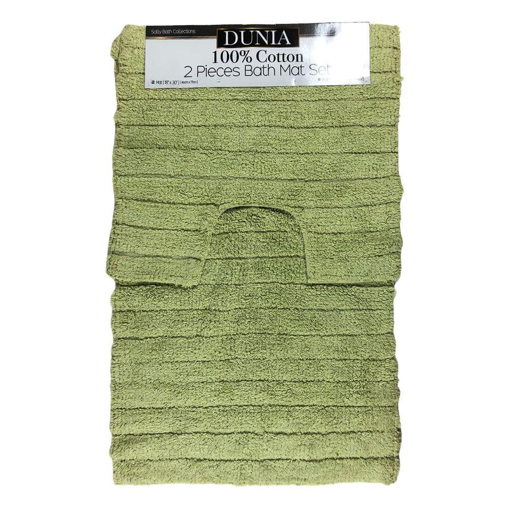 Alfombra Para Baño Sally Textile Dunia 2 Piezas - Surtido