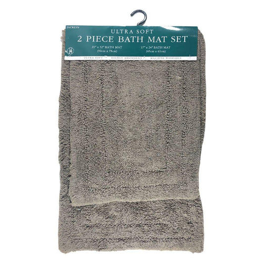 Alfombra Para Baño Vivatex Raphael 2 Piezas - Beige Oscuro