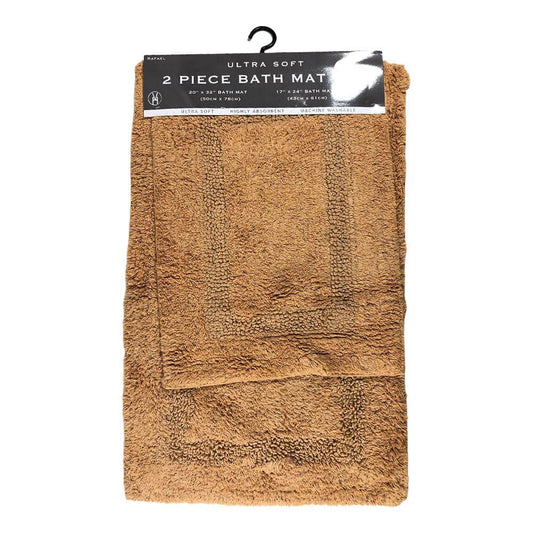 Alfombra Para Baño Vivatex Raphael 2 Piezas - Trigo