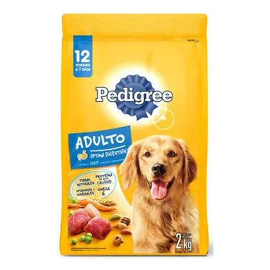 Alimento Para Mascotas Pedigree Adulto Razas Medianas y Grandes 2 Kg